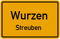 Dorfstraße in WurzenStreuben