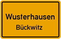 Bückwitz-Ausbau in WusterhausenBückwitz