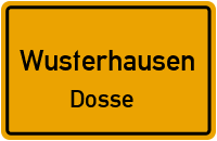 City Sign Wusterhausen / Dosse