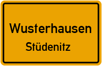 Bahnhofstraße in WusterhausenStüdenitz