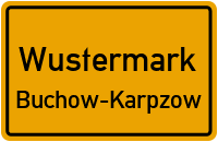 Potsdamer Landstraße in WustermarkBuchow-Karpzow
