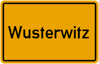 City Sign Wusterwitz