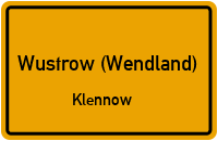 Dorfstraße in Wustrow (Wendland)Klennow