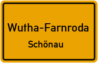 Straßenverzeichnis Wutha-Farnroda Schönau