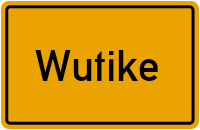 City Sign Wutike