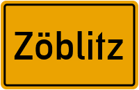 City Sign Zöblitz