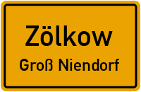 Sandweg in ZölkowGroß Niendorf