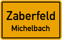 Straßenverzeichnis Zaberfeld Michelbach