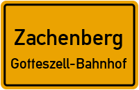 Köckersriederstraße in ZachenbergGotteszell-Bahnhof