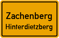 Hinterdietzberg in ZachenbergHinterdietzberg