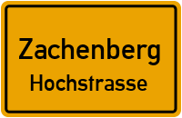 Am Hofacker in ZachenbergHochstrasse