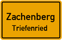 Habischrieder Straße in ZachenbergTriefenried