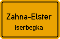 Straßenverzeichnis Zahna-Elster Iserbegka