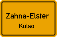 Straßenverzeichnis Zahna-Elster Külso