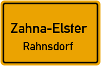 Straßenverzeichnis Zahna-Elster Rahnsdorf