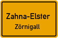 Zörnigaller Landstraße in Zahna-ElsterZörnigall