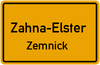 Straßenverzeichnis Zahna-Elster Zemnick