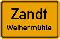Straßenverzeichnis Zandt Weihermühle