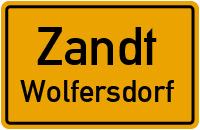 Schatzbergstraße in ZandtWolfersdorf