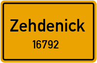 16792 Zehdenick