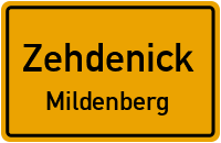 Schwarzer Weg in ZehdenickMildenberg