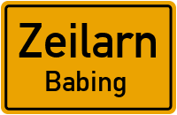 Cidelarenstraße in ZeilarnBabing
