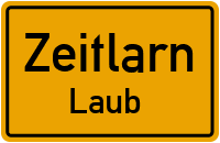 Bahnweg in ZeitlarnLaub