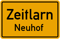 Waldstraße in ZeitlarnNeuhof