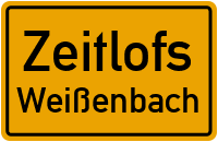 Straßen in Zeitlofs Weißenbach