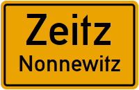 Hauptstraße in ZeitzNonnewitz