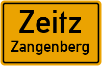 Teichstraße in ZeitzZangenberg