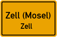 Straßenverzeichnis Zell (Mosel) Zell