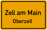 Hauptstraße in Zell am MainOberzell