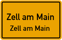 Margetshöchheimer Straße in Zell am MainZell am Main
