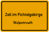 Humboldtweg in Zell im FichtelgebirgeWalpenreuth