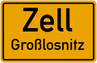 Straßen in Zell Großlosnitz