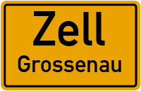 Straßen in Zell Grossenau