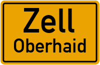 Straßen in Zell Oberhaid