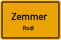 Flurstraße in ZemmerRodt