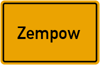 Zempow in Brandenburg
