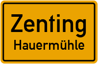 Straßenverzeichnis Zenting Hauermühle