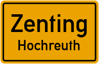 Straßenverzeichnis Zenting Hochreuth