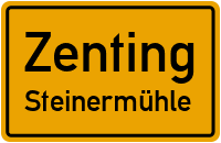 Straßenverzeichnis Zenting Steinermühle