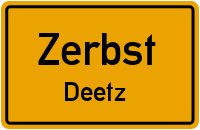 Fabrikweg in ZerbstDeetz