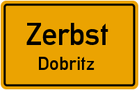 Berliner Straße in ZerbstDobritz