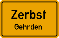 Bergstückenweg in ZerbstGehrden
