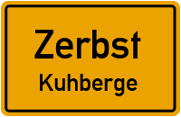 Dorfstraße in ZerbstKuhberge