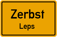 Biaser Straße in ZerbstLeps