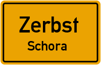 Ringstraße in ZerbstSchora