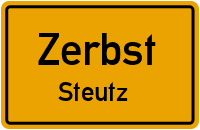 Straße Des Aufbaus in ZerbstSteutz